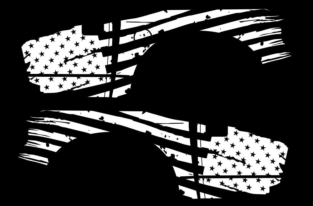 Ford Raptor Vinyl Wrap (2010-2014) American Flag - RacerX Customs