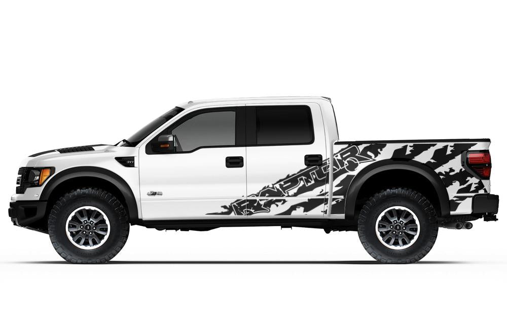 Ford Raptor Racing Wrap Ford Raptor Vinyl Decal Graphics – RacerX Customs