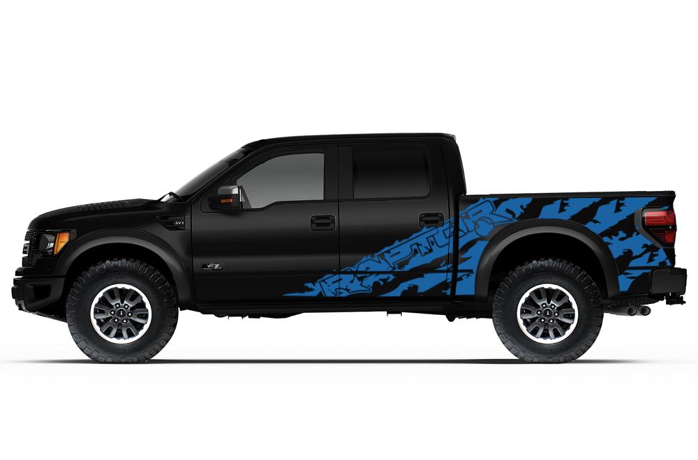 Ford Raptor Vinyl Decal Graphics – RacerX Customs