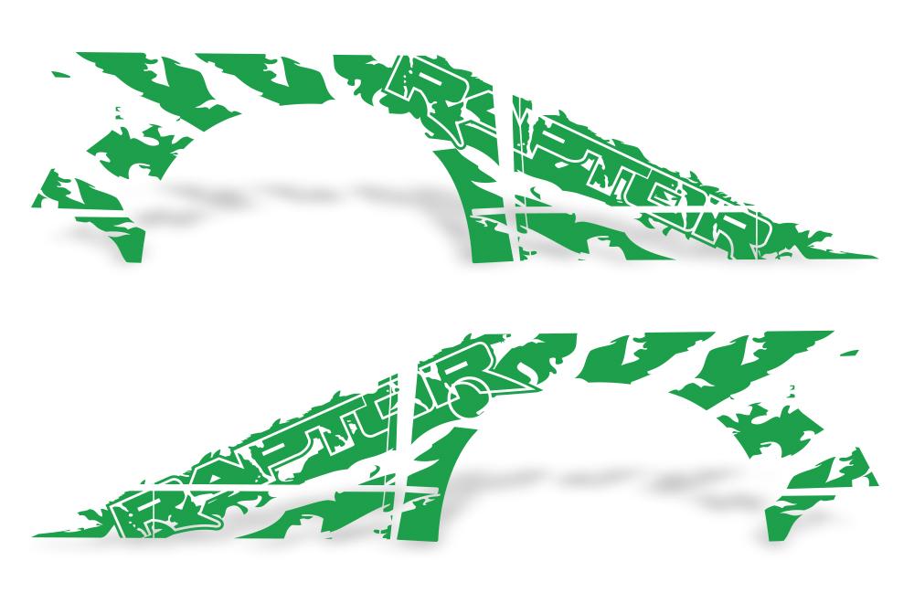 Ford Raptor Vinyl Wrap (2010-2014) Raptor-Shred v1 - RacerX Customs