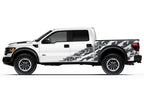 Ford Raptor Vinyl Wrap (2010-2014) Raptor-Shred v1 - RacerX Customs