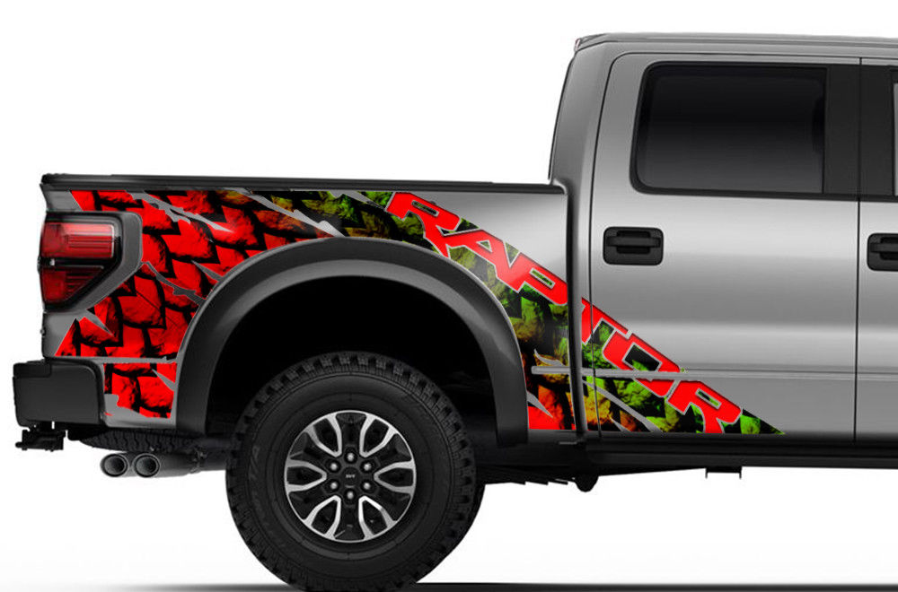 Ford Raptor Graphics Wrap Kit (2010-2014) SCALES - RacerX Customs