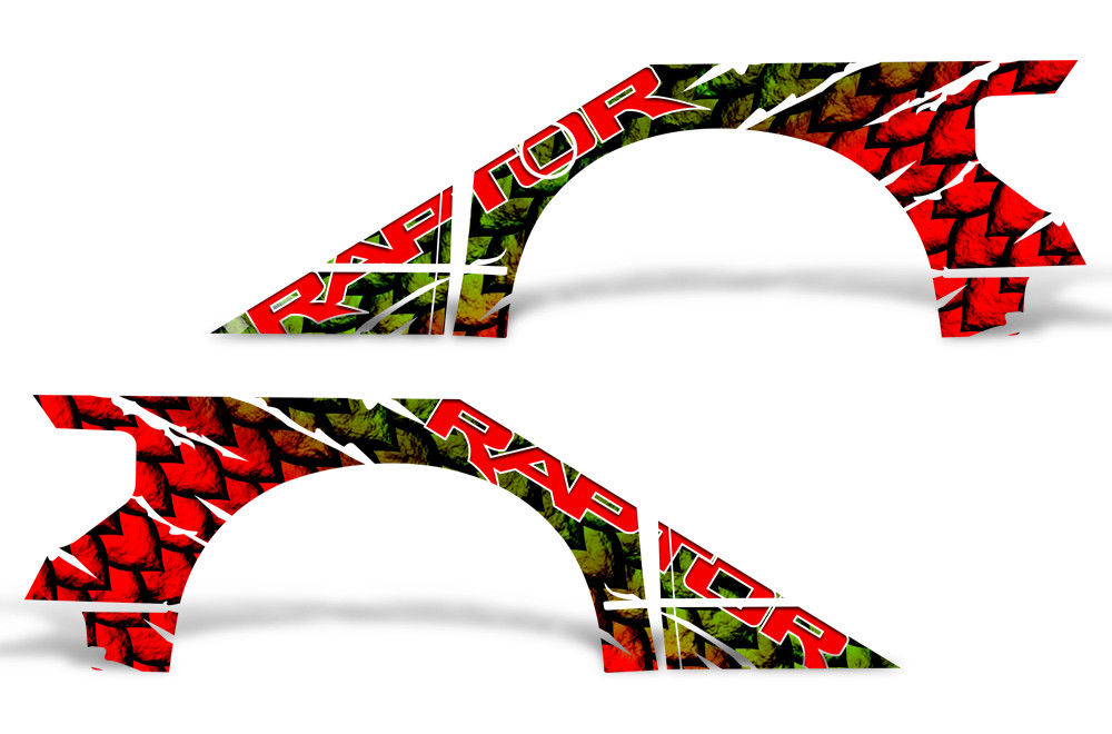 Ford Raptor Graphics Wrap Kit (2010-2014) SCALES - RacerX Customs
