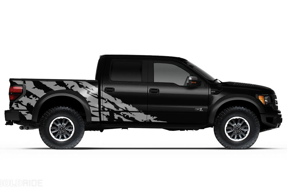 Ford Raptor Vinyl Wrap (2010-2014) Shred - RacerX Customs