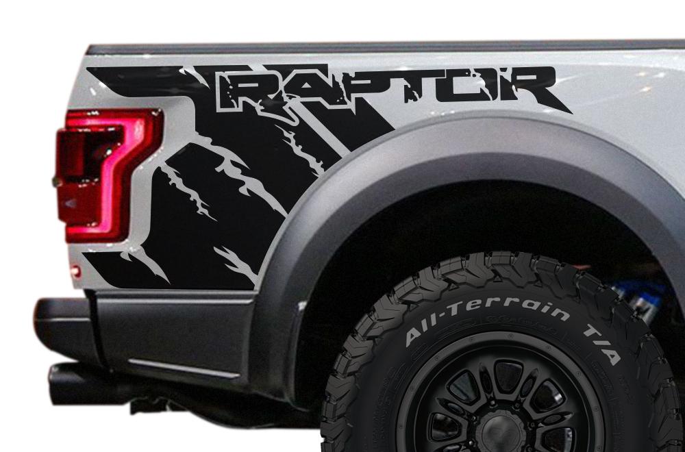 Ford Raptor Quarter-Panel Wrap Kit (2015-2018) - RacerX Customs
