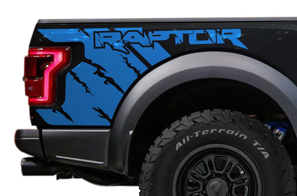 Ford Raptor Quarter-Panel Wrap Kit (2015-2018) - RacerX Customs