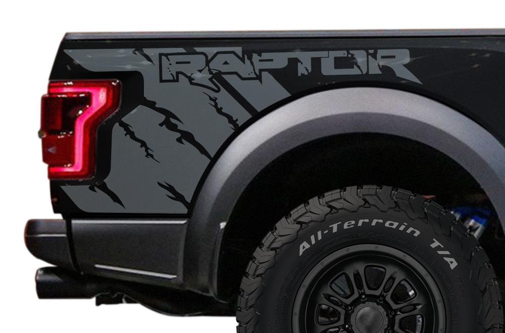 Ford Raptor Quarter-Panel Wrap Kit (2015-2018) - RacerX Customs