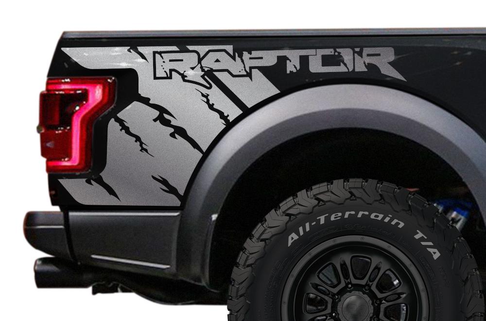Ford Raptor Quarter-Panel Wrap Kit (2015-2018) - RacerX Customs