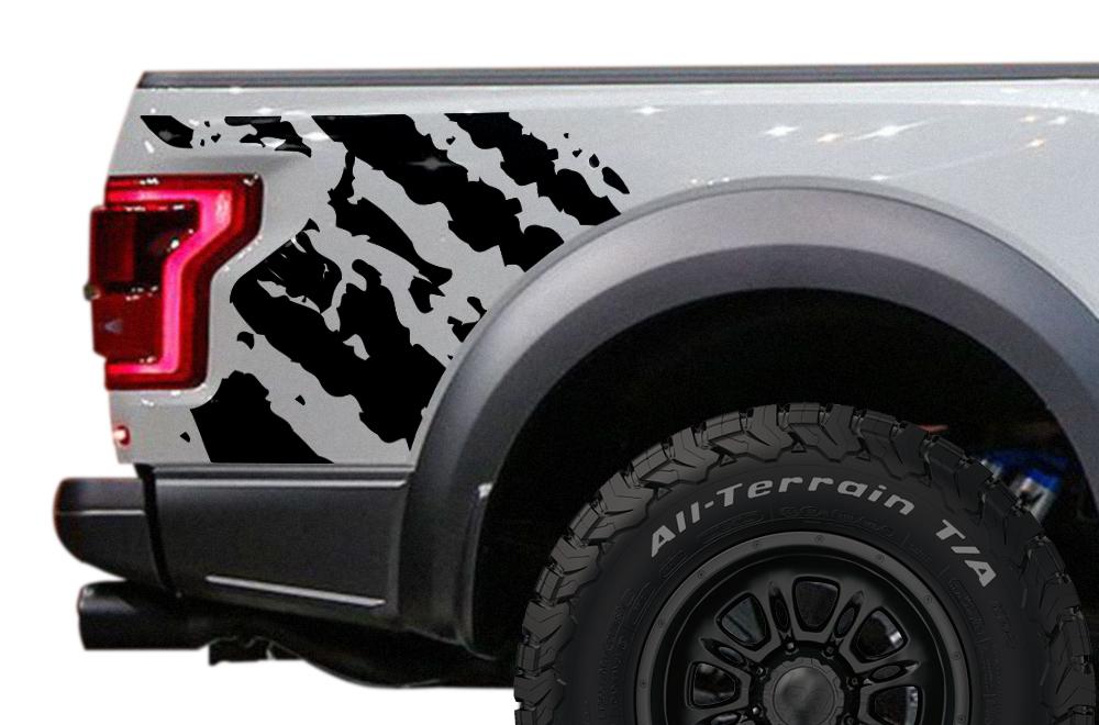 Ford Raptor Quarter-Panel Wrap (2015-2018) Ripped - RacerX Customs