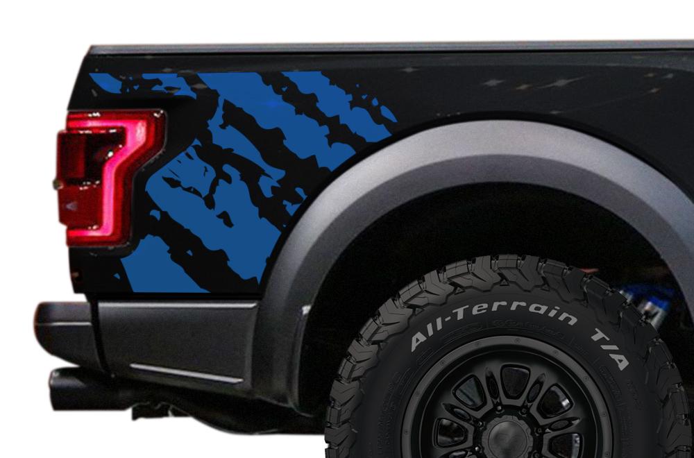 Ford Raptor Racing Wrap Ford Raptor Graphics - Ripped – RacerX Customs