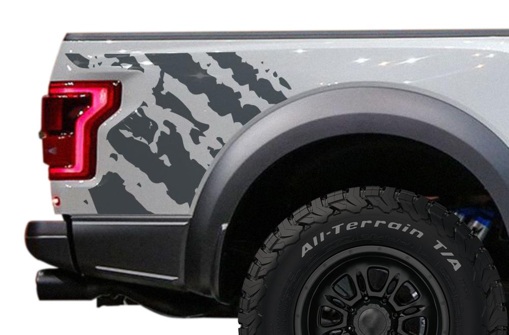 Ford Raptor Quarter-Panel Wrap (2015-2018) Ripped - RacerX Customs