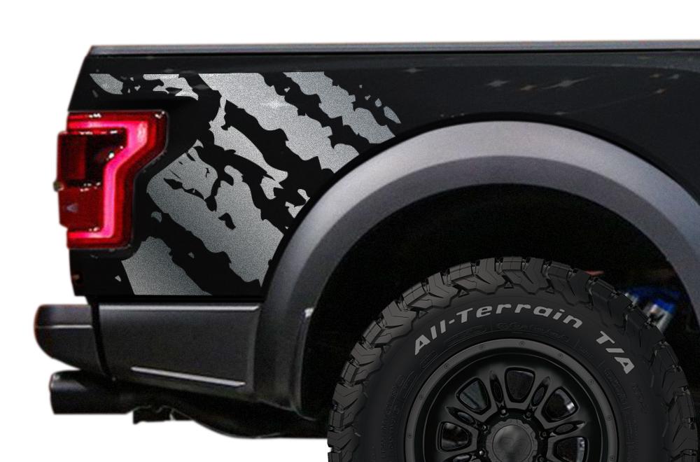 Ford Raptor Quarter-Panel Wrap (2015-2018) Ripped - RacerX Customs