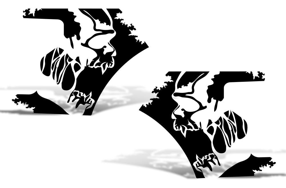 Ford Raptor Quarter-Panel Wrap (2015-2018) Scream - RacerX Customs