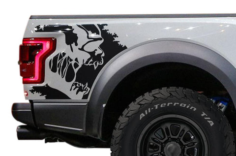 Ford Raptor Quarter-Panel Wrap (2015-2018) Scream - RacerX Customs
