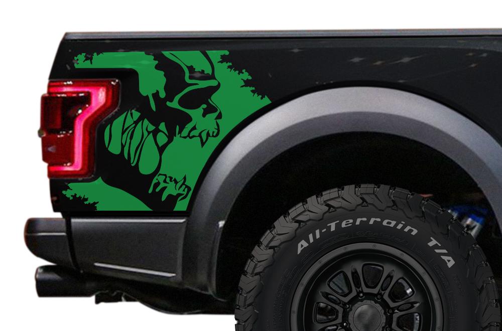 Ford Raptor Quarter-Panel Wrap (2015-2018) Scream - RacerX Customs
