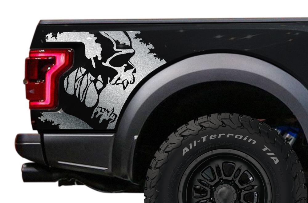 Ford Raptor Quarter-Panel Wrap (2015-2018) Scream - RacerX Customs