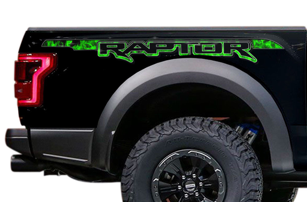 Ford Raptor Graphics (2015-2018) RAPTOR FIRE - RacerX Customs