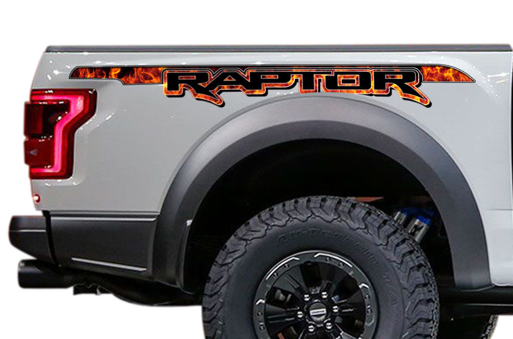 Ford Raptor Graphics (2015-2018) RAPTOR FIRE - RacerX Customs