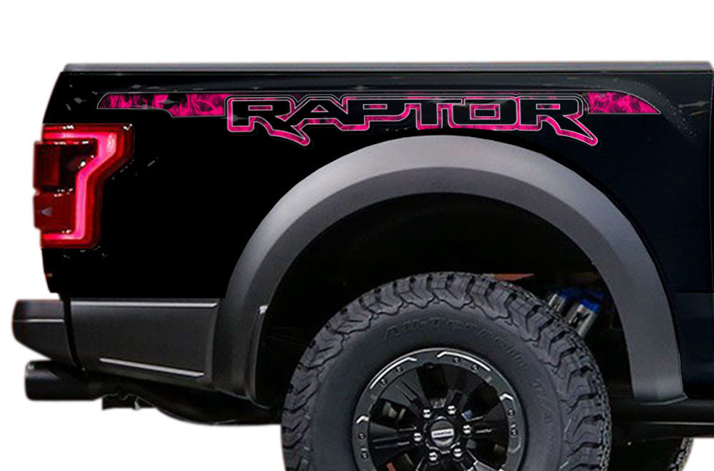 Ford Raptor Graphics (2015-2018) RAPTOR FIRE - RacerX Customs