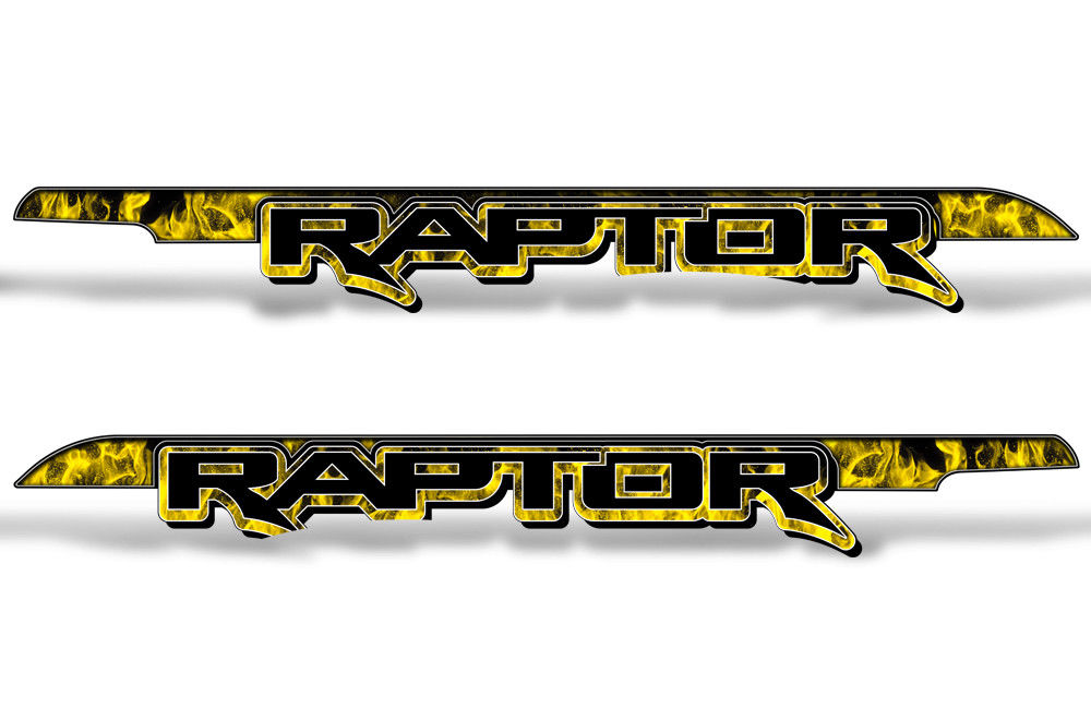 Ford Raptor Graphics (2015-2018) RAPTOR FIRE - RacerX Customs
