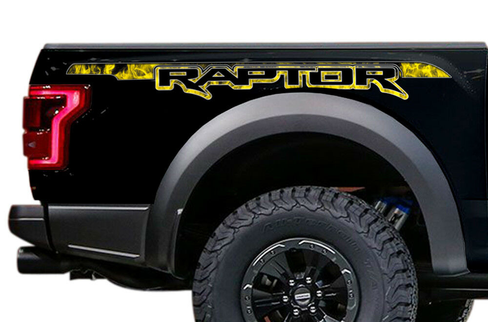 Ford Raptor Graphics (2015-2018) RAPTOR FIRE - RacerX Customs