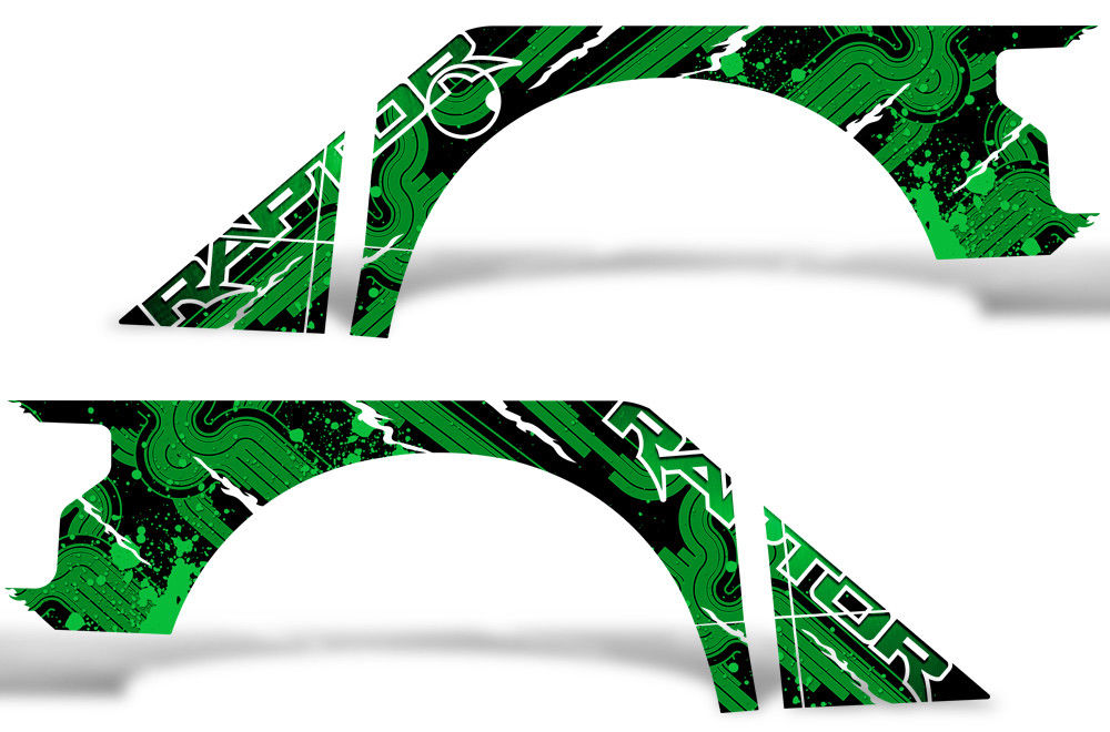 Ford Raptor Graphics Wrap Kit (2010-2014) LINES - RacerX Customs