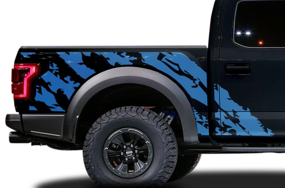 Ford Raptor Vinyl Wrap (2015-2018) Shred - RacerX Customs