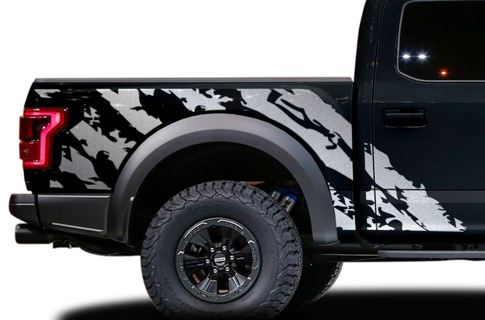 Ford Raptor Vinyl Wrap (2015-2018) Shred - RacerX Customs