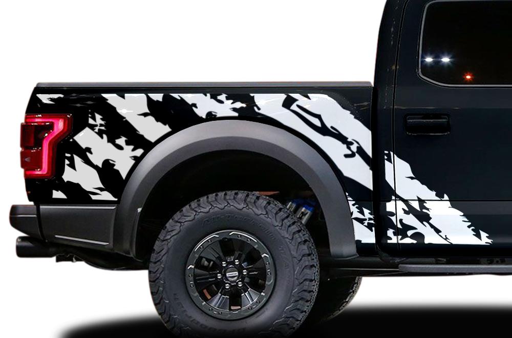 Ford Raptor Vinyl Wrap (2015-2018) Shred - RacerX Customs