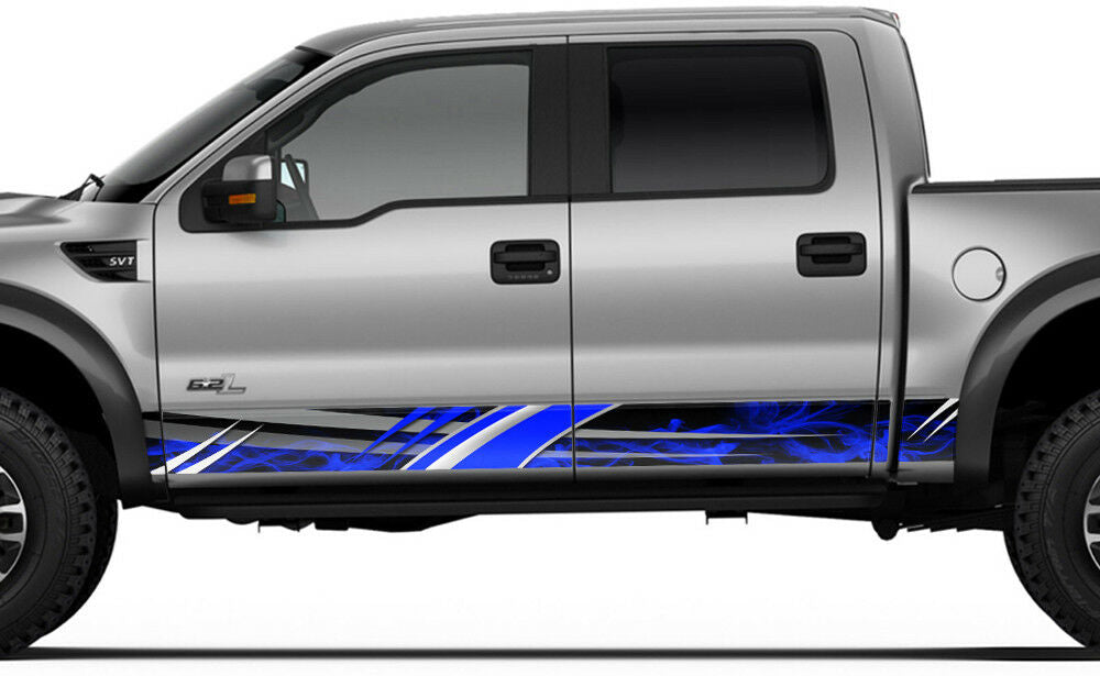 Ford Raptor Rocker-Panel Graphics Kit (2010-2014) - RacerX Customs
