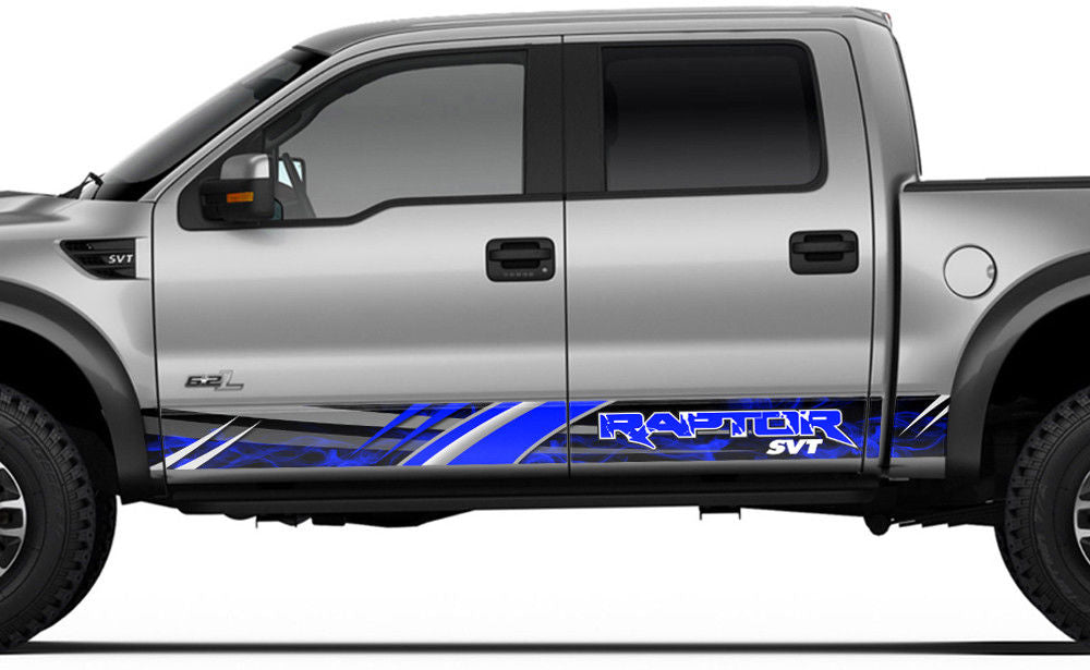 2010 Raptor Graphics Rocker-Panel Decals for 2010-2014 Ford Raptor SVT – RacerX Customs
