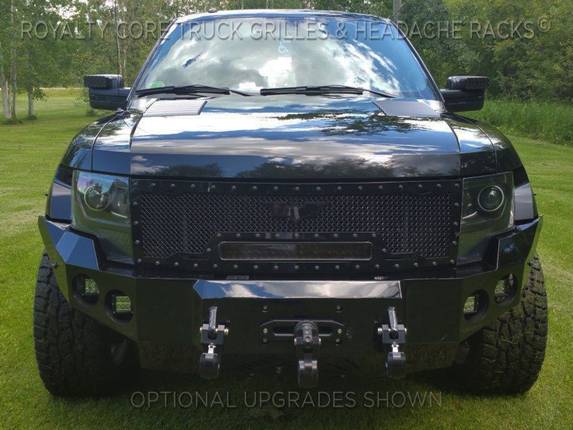 Ford Raptor Custom Grille with LED Bar (2009-2015) RC1X - RacerX Customs
