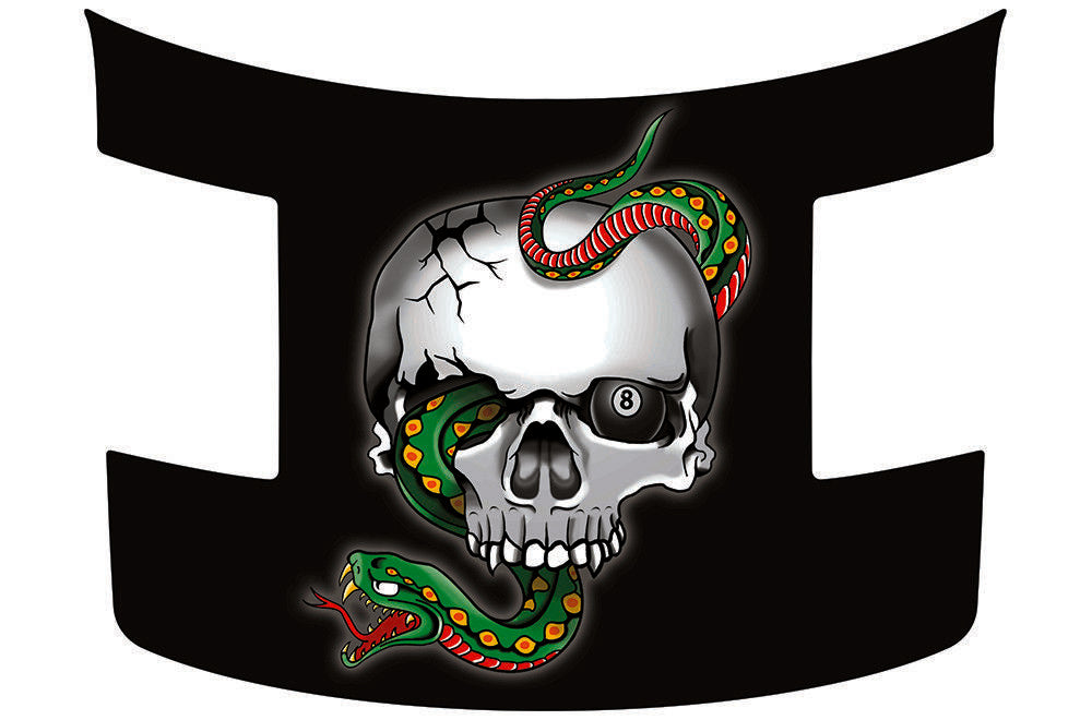 Ford Raptor Hood Graphics Wrap (2010-2014) SNAKE SKULL - RacerX Customs