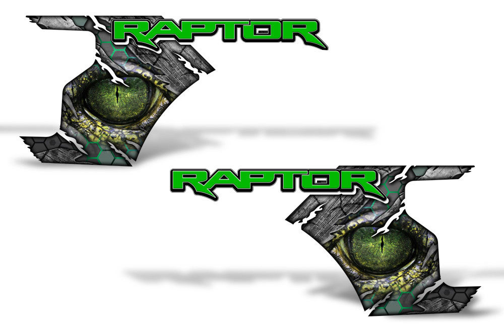 Ford Raptor Quarter-Panel Graphics Wrap (2015-2018) EYE - RacerX Customs