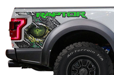 Ford Raptor Quarter-Panel Graphics Wrap (2015-2018) EYE - RacerX Customs
