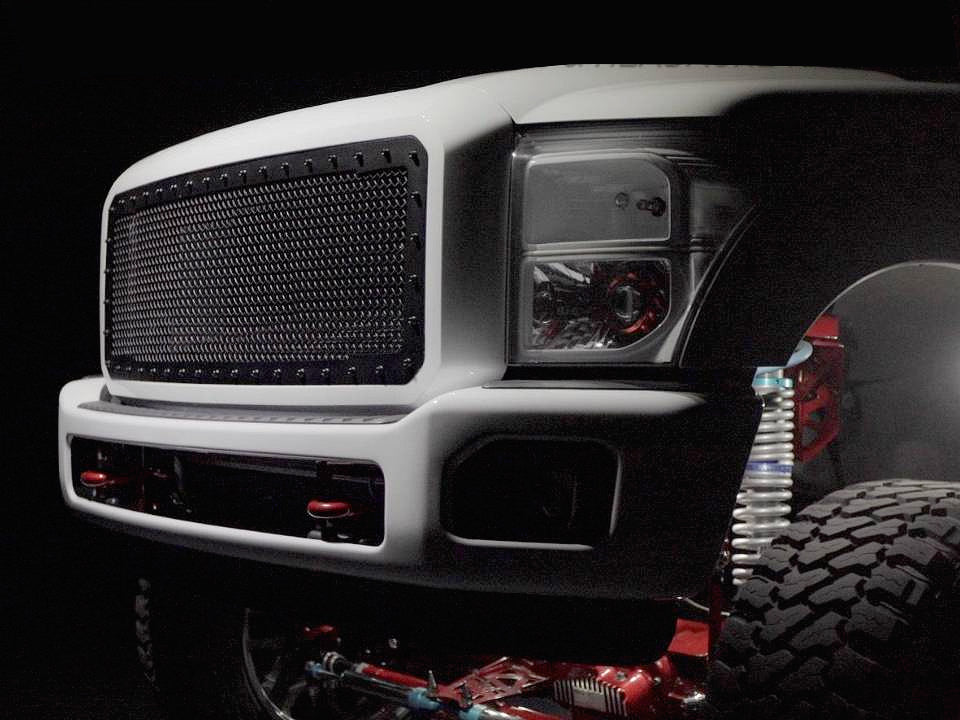 Ford Super Duty Custom Grille (2011-2016) RC1 - RacerX Customs