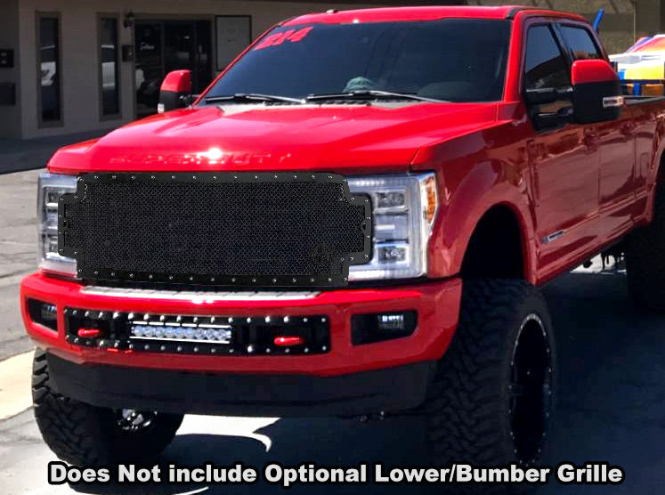 Ford Super Duty Custom Grille (2017-2019) RC1 - RacerX Customs