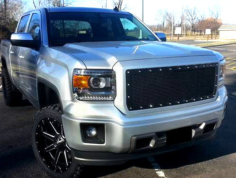 GMC Sierra 1500 Custom Grille (2014-2015) RC1 - RacerX Customs