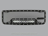 GMC Denali 2500/3500 Grille with LED Bar (2007-2010) RC1X - RacerX Customs