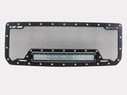 GMC Sierra 2500/3500 Grille with LED Bar (2007-2010) RCRX - RacerX Customs