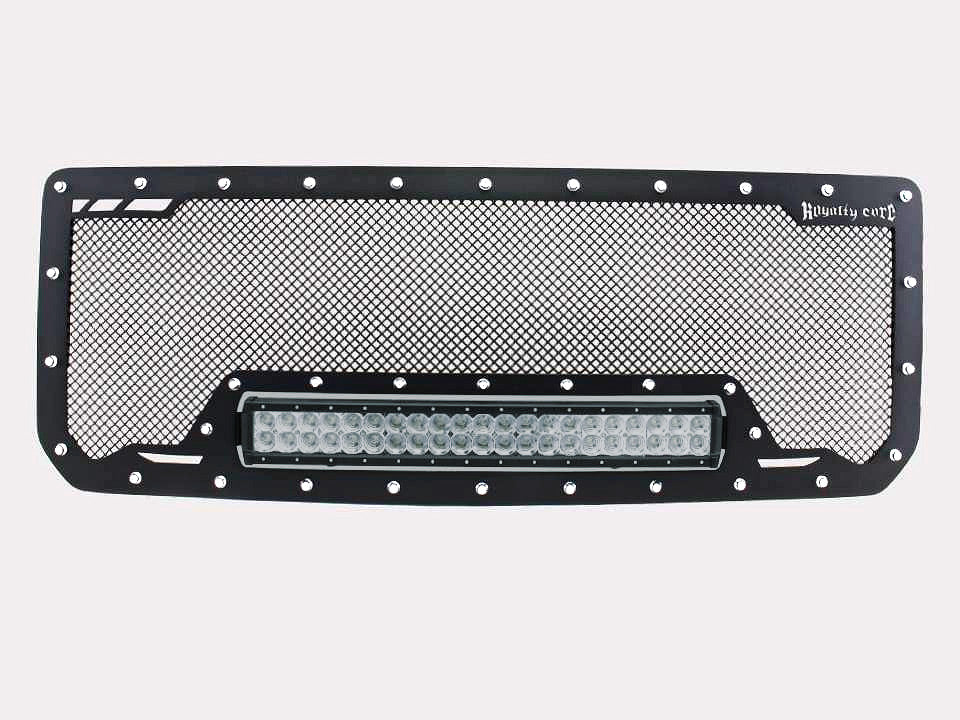 GMC Denali 2500/3500 Grille with LED Bar (2007-2010) RCRX - RacerX Customs