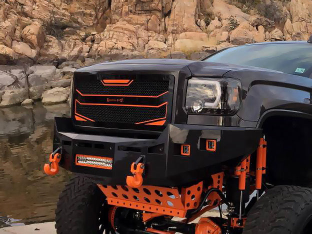 GMC Denali 2500/3500 Custom Grille (2007-2010) RC4 - RacerX Customs