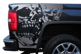 GMC Sierra Quarter Panel Wrap (2014-2017) Double Skull - RacerX Customs