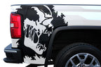 GMC Sierra Quarter Panel Wrap (2014-2017) Scream - RacerX Customs