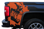 GMC Sierra Quarter Panel Wrap (2014-2017) Scream - RacerX Customs
