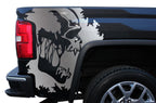 GMC Sierra Quarter Panel Wrap (2014-2017) Scream - RacerX Customs