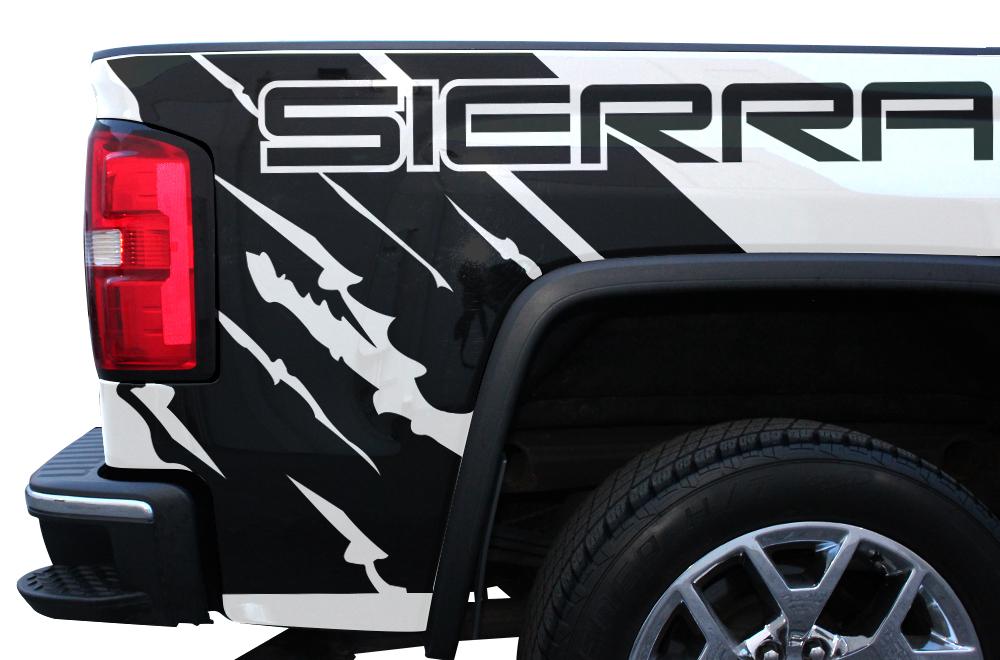 GMC Sierra Quarter-Panel Vinyl Wrap (2014-2017) - RacerX Customs