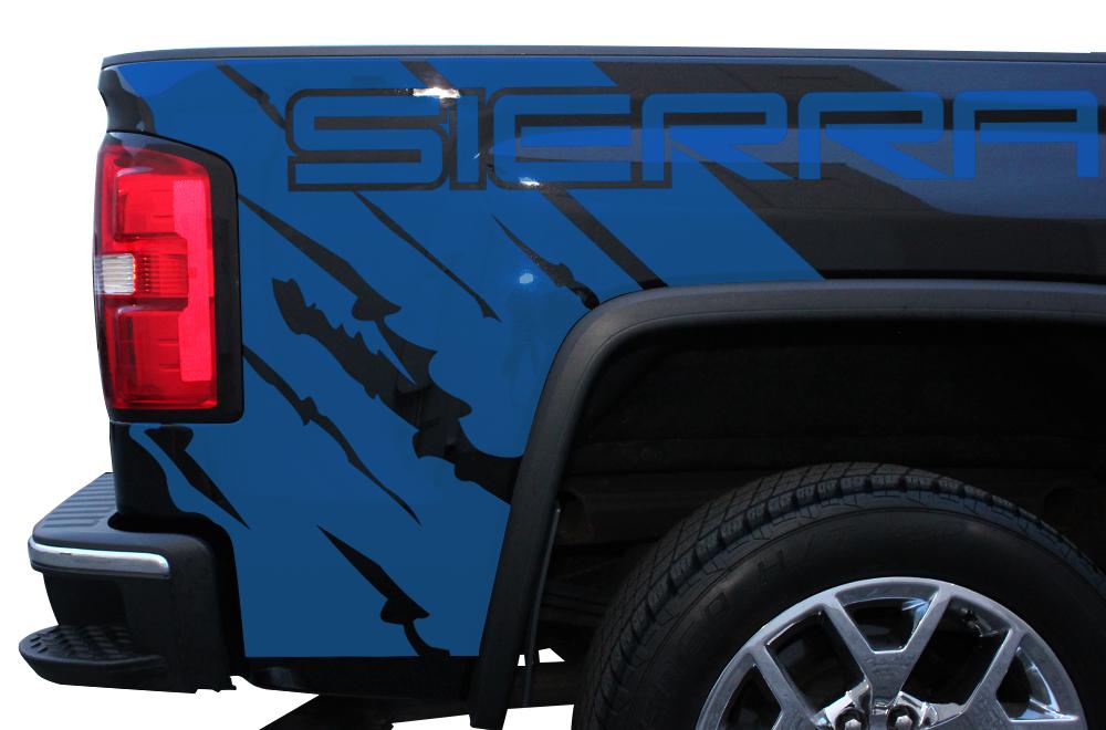GMC Sierra Quarter-Panel Vinyl Wrap (2014-2017) - RacerX Customs