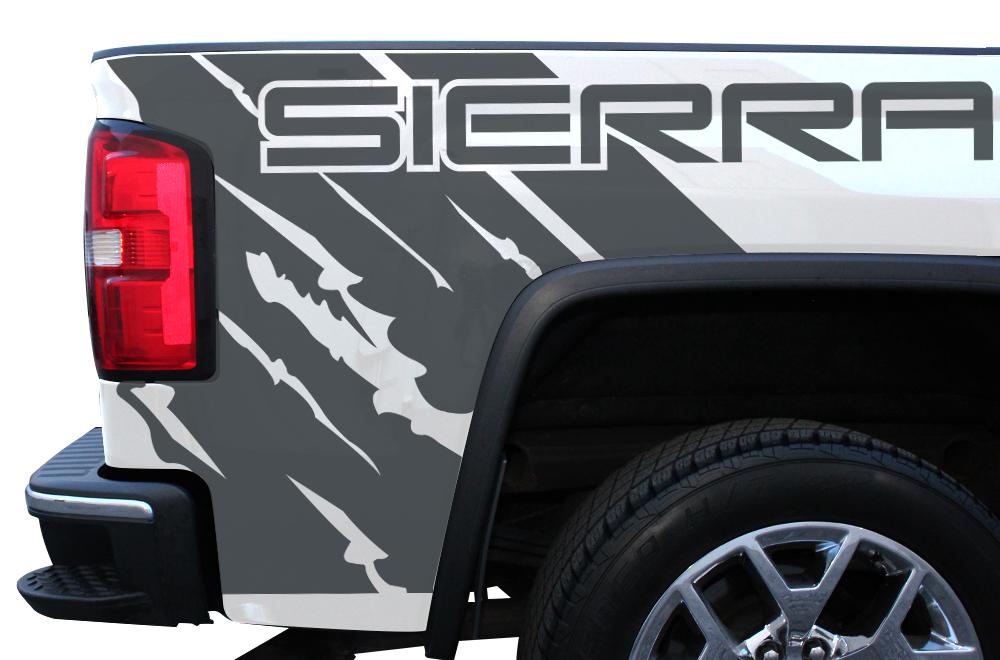 GMC Sierra Quarter-Panel Vinyl Wrap (2014-2017) - RacerX Customs