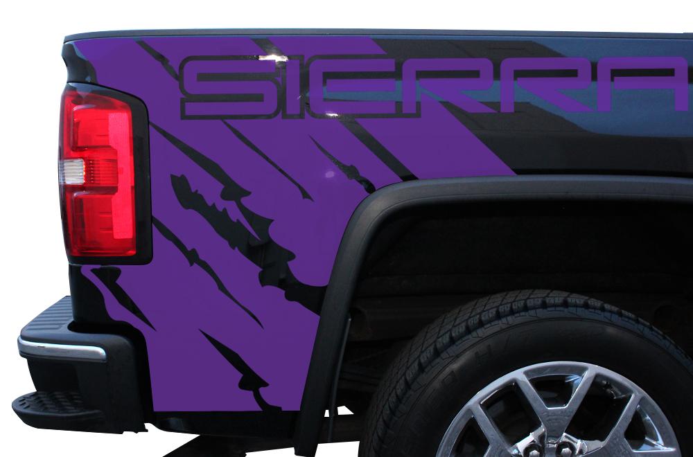 GMC Sierra Quarter-Panel Vinyl Wrap (2014-2017) - RacerX Customs
